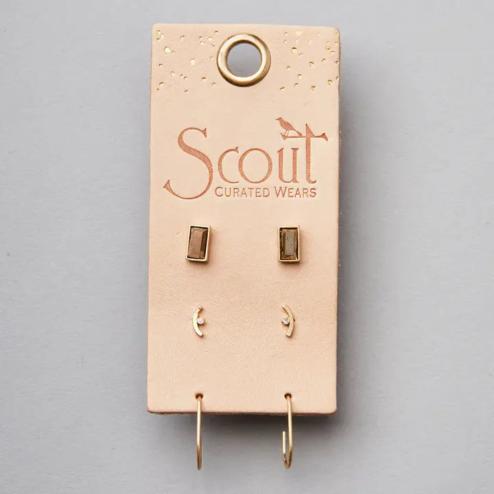 SCOUT STUD EARRINGS