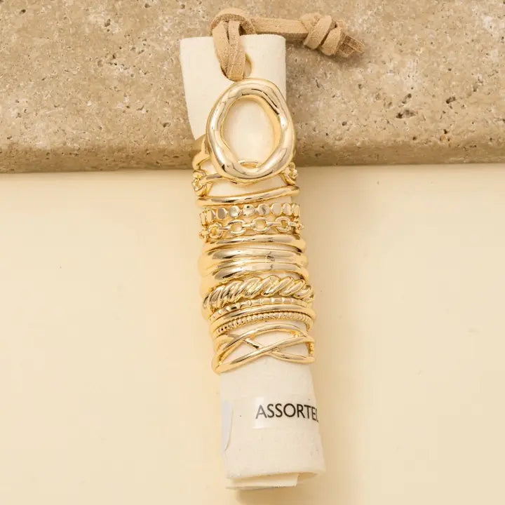 12PC ASSORTED RINGS