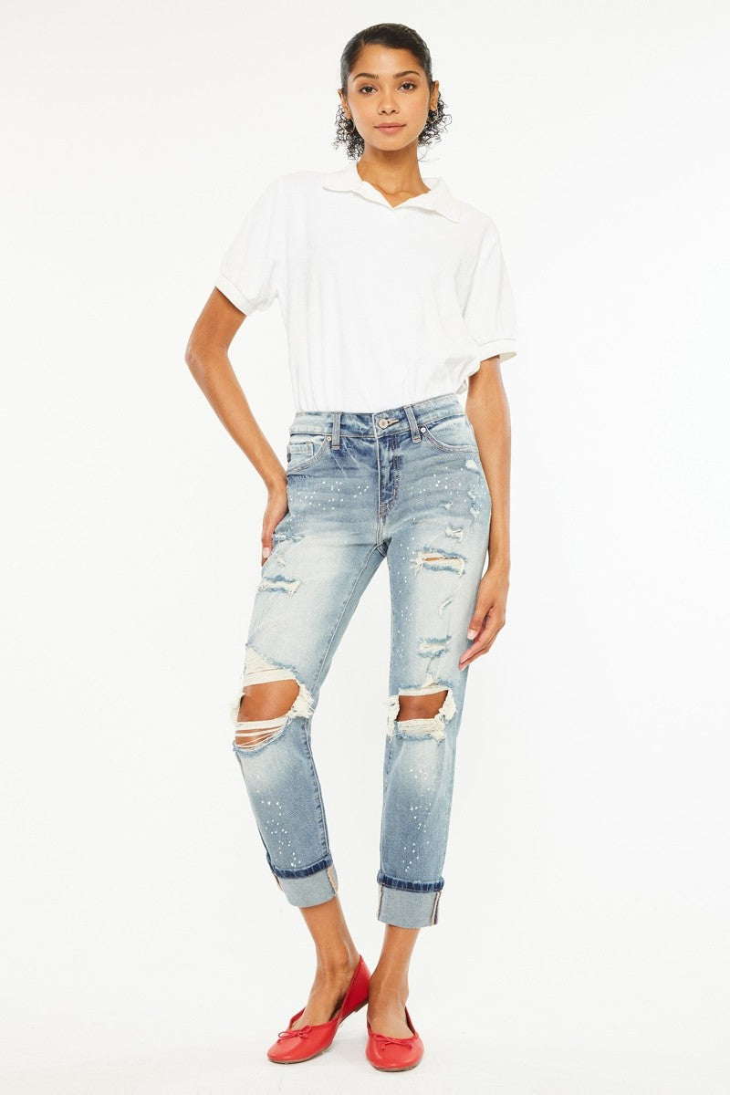 HIGH RISE BOYFRIEND JEANS