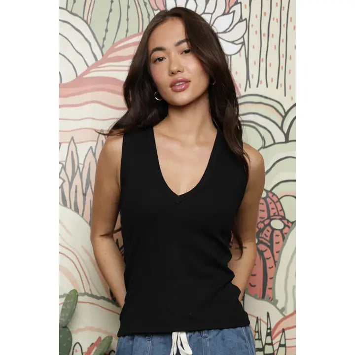 RAW EDGE TANK TOP