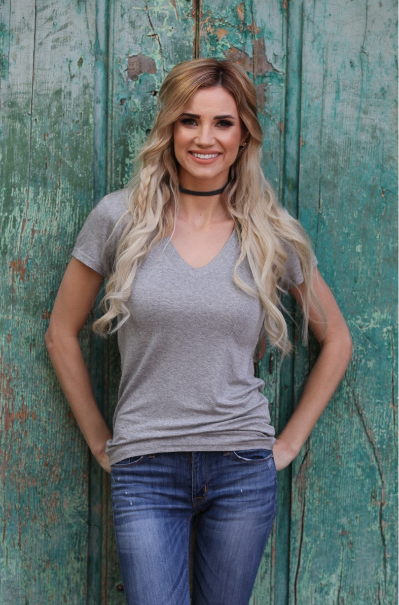 SO SOFT V-NECK SHIRT