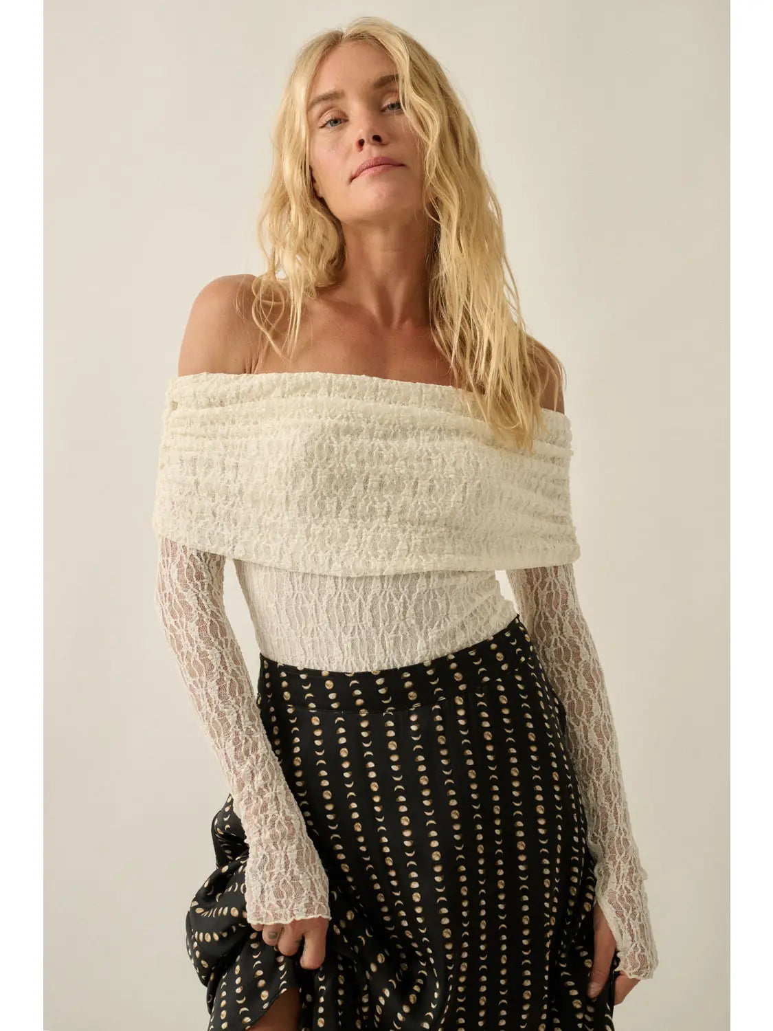 TAKE ME BACK TO THE 80'S BLOUSE