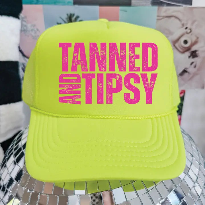 TAN AND TISPY BALL CAP