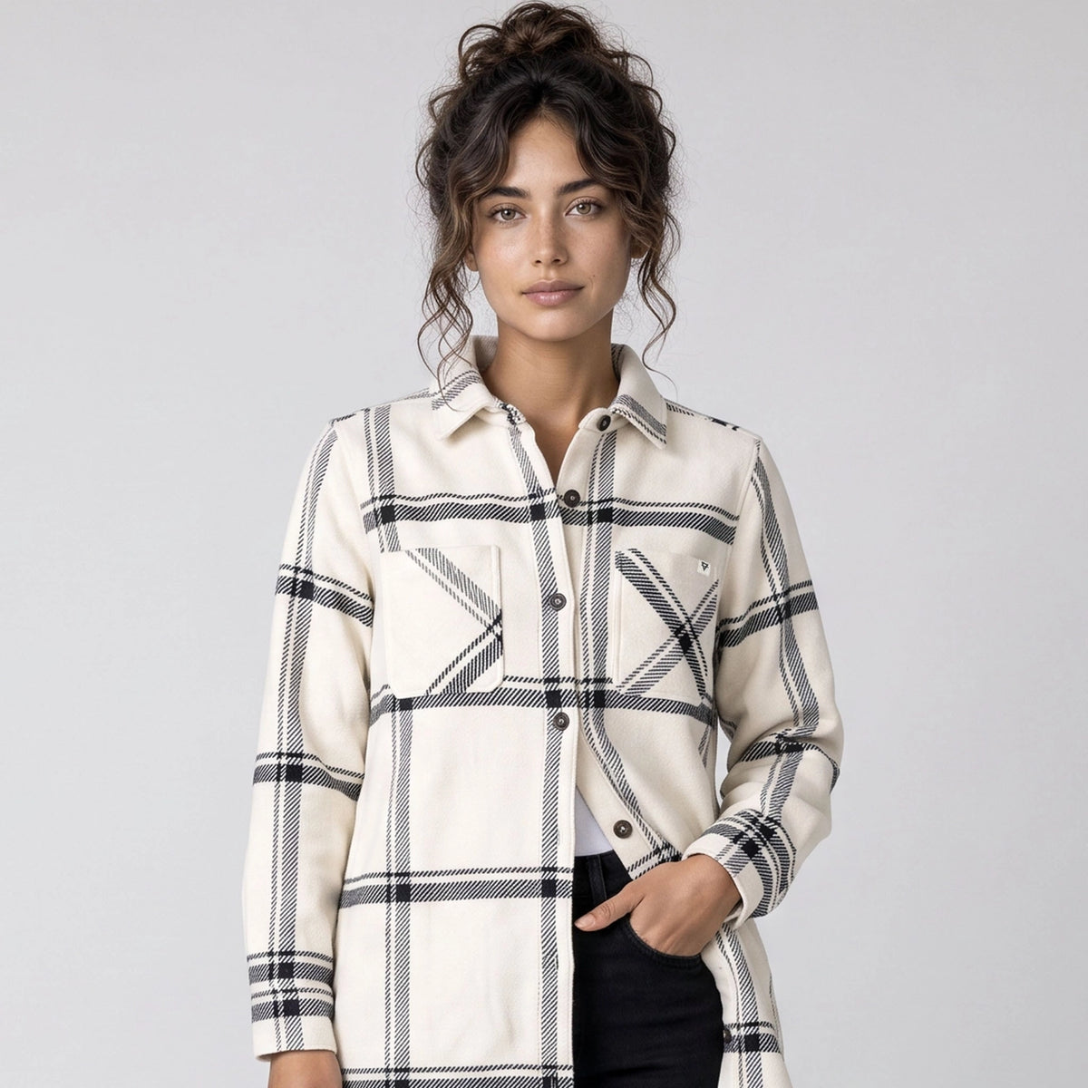 WOOL BUTTON COAT