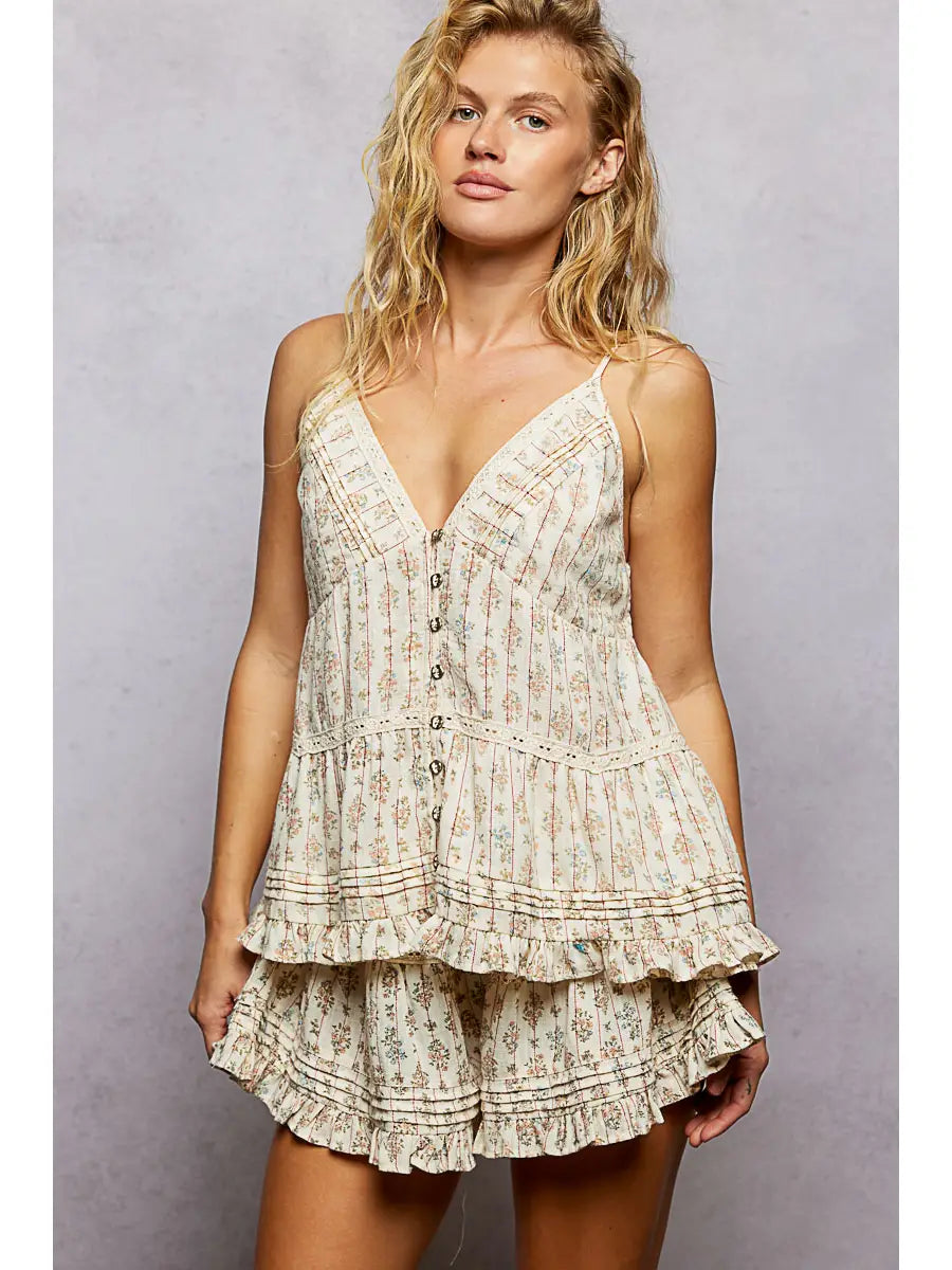 EASY ON THE EYES FLORAL TANK