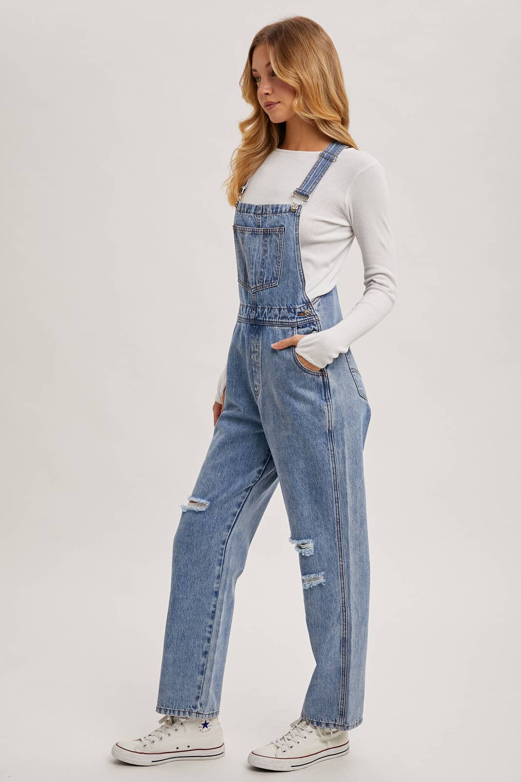 SKIPPER DENIM OVERALLS