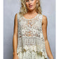 Sleeveless Crochet Top