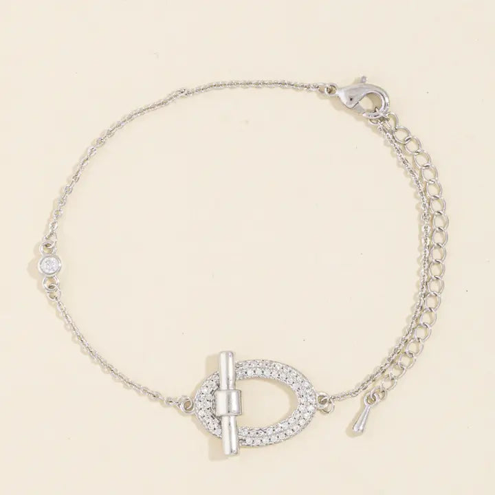 PAVE RING BRACELET