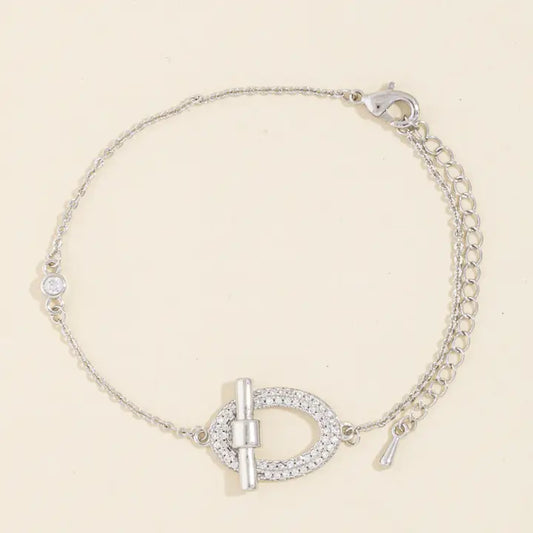 PAVE RING BRACELET