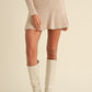KAIYA KNIT MINI SKIRT