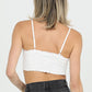 LACE TRIM IVORY BRALETTE
