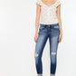 LOW RISE ANKLE SKINNY