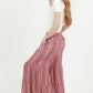 SMOCKED PANT WITH POCKETS