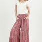 SMOCKED PANT WITH POCKETS