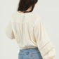 EYELET BUTTON FRONT TOP