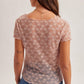 SWEETHEART LACE TOP