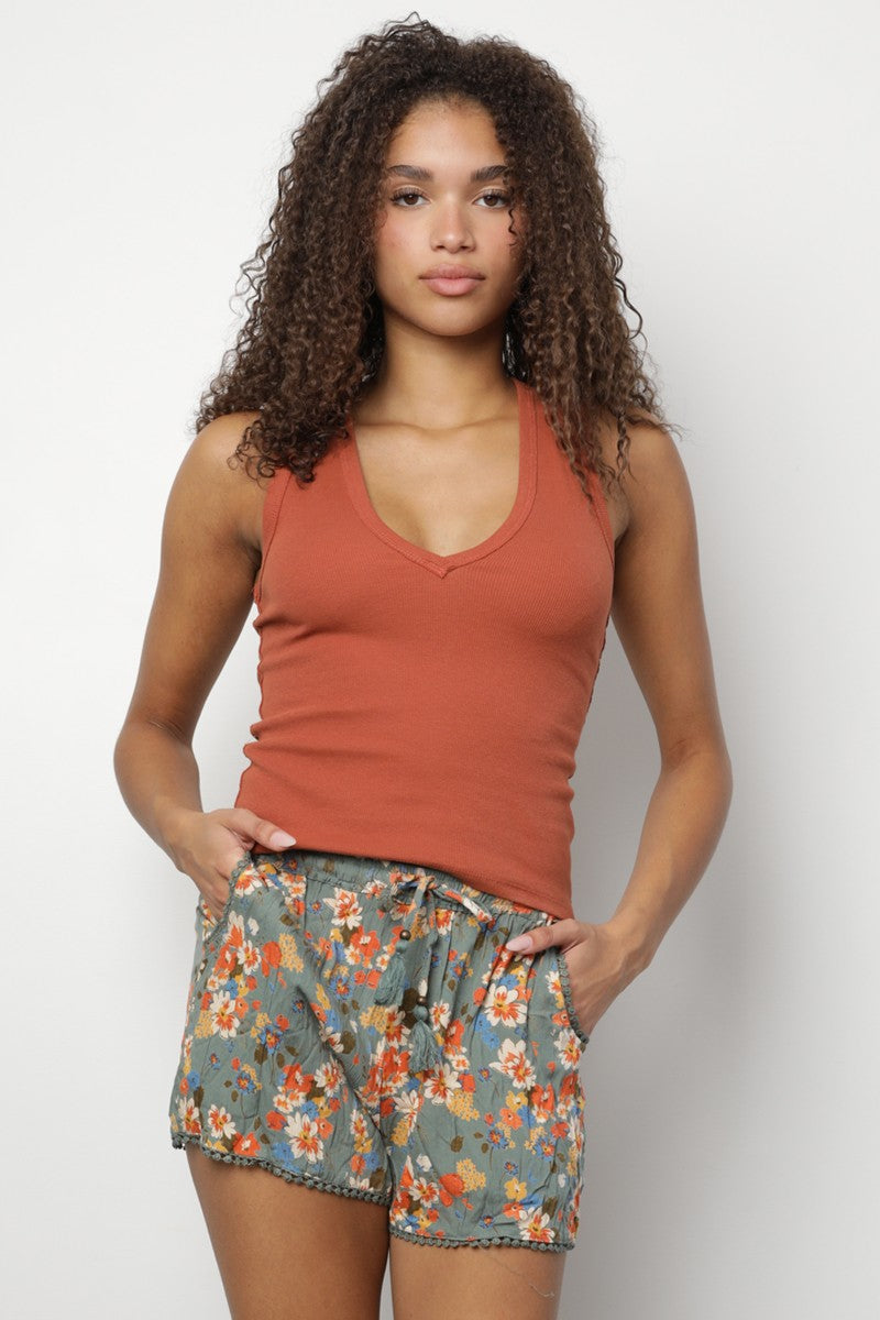 SOMETHIN' SIMPLE DRAWSTRING SHORT