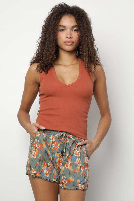 SOMETHIN' SIMPLE DRAWSTRING SHORT