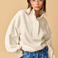 HIGH COLLAR PULLOVER
