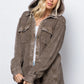 WAFFLE KNIT SHACKET
