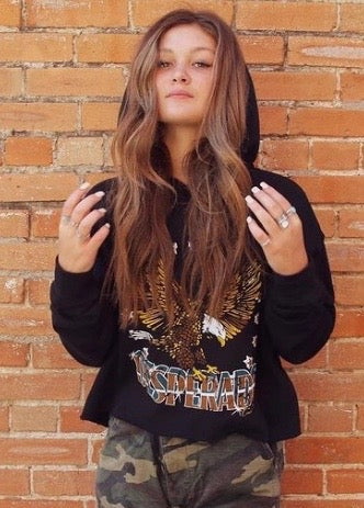 DESPERADO CROPPED HOODIES
