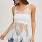 SHEER LACE TANK