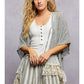 RUFFLE LACE CARDI