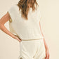 INDIFFERENT DETAILED KNIT TOP