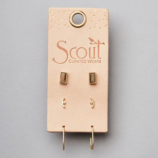 SCOUT STUD EARRINGS