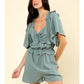 Sweetheart Woven Romper