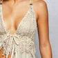 RUFFLE V-NECK TANK