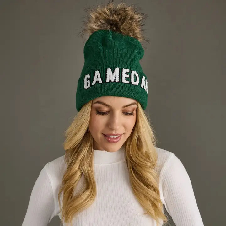 GAME DAY POM HAT