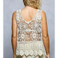 Sleeveless Crochet Top