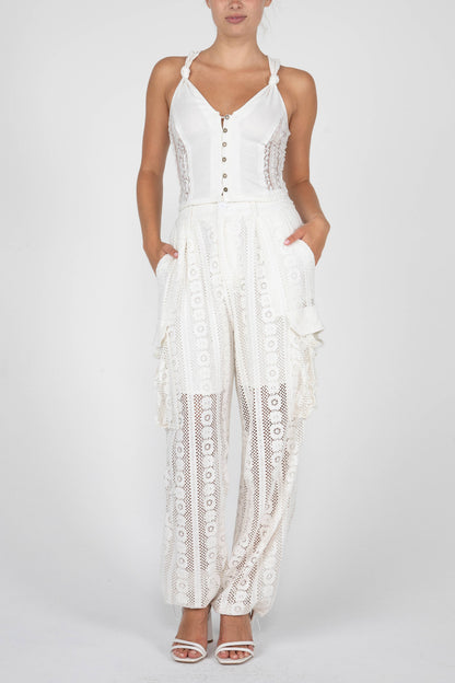 KNOTTED BUTTON TANK