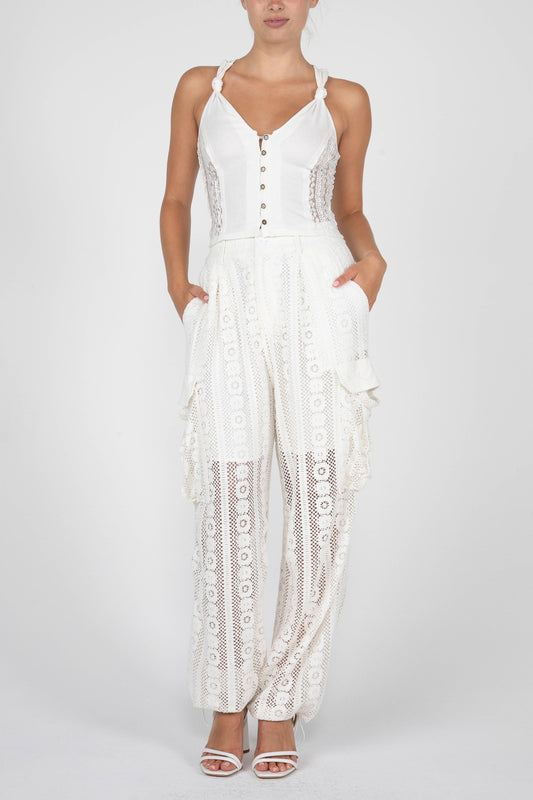 KNOTTED BUTTON TANK