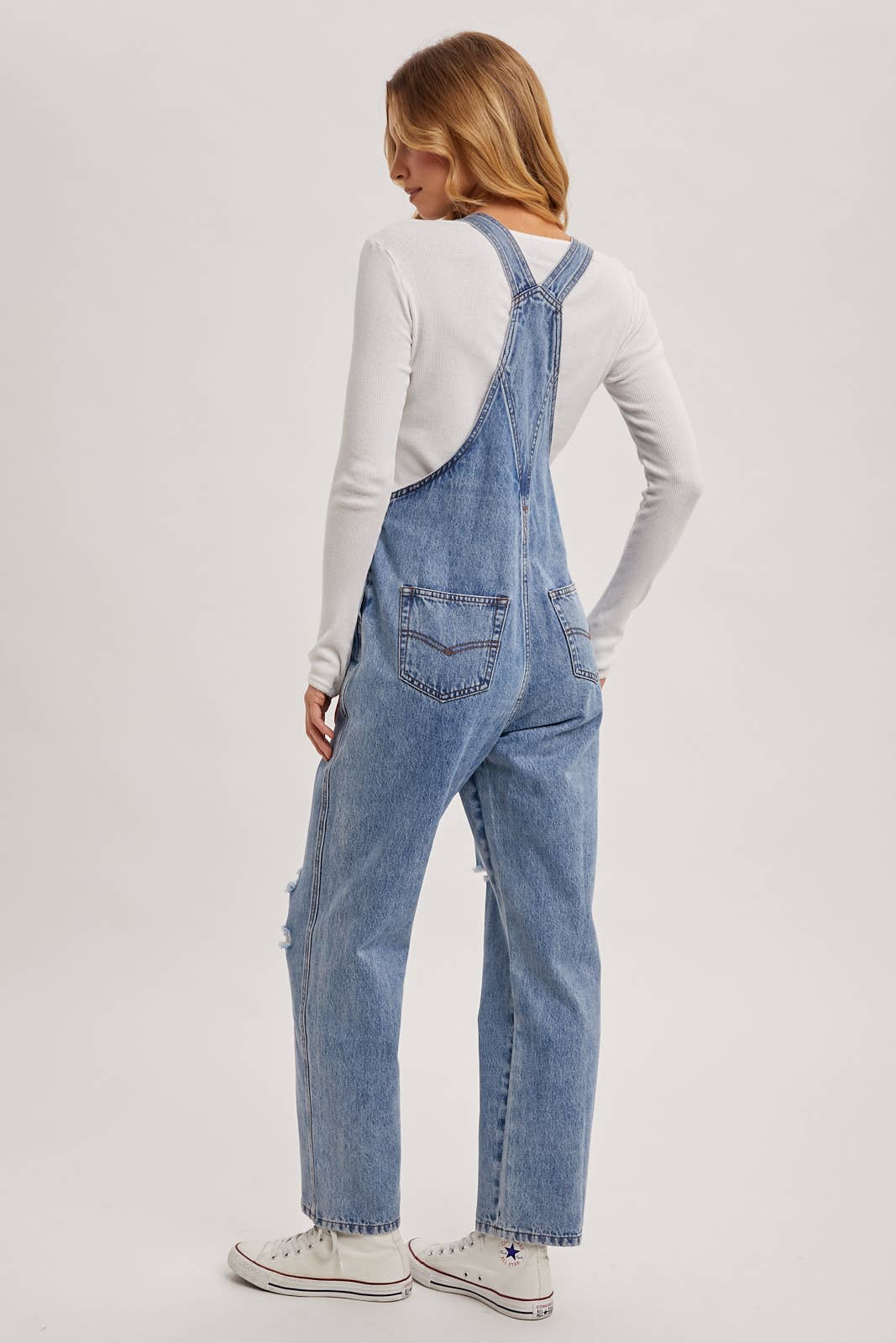 SKIPPER DENIM OVERALLS