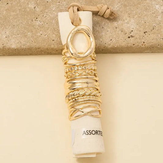 12PC ASSORTED RINGS