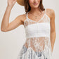SHEER LACE TANK
