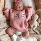 SIS KNITTED SWEATER - WHITE