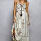 TASSEL RUFFLE MAXI DRESS