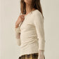 LACEY CUFF TOP