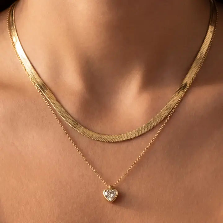 HERRINGBONE NECKLACE