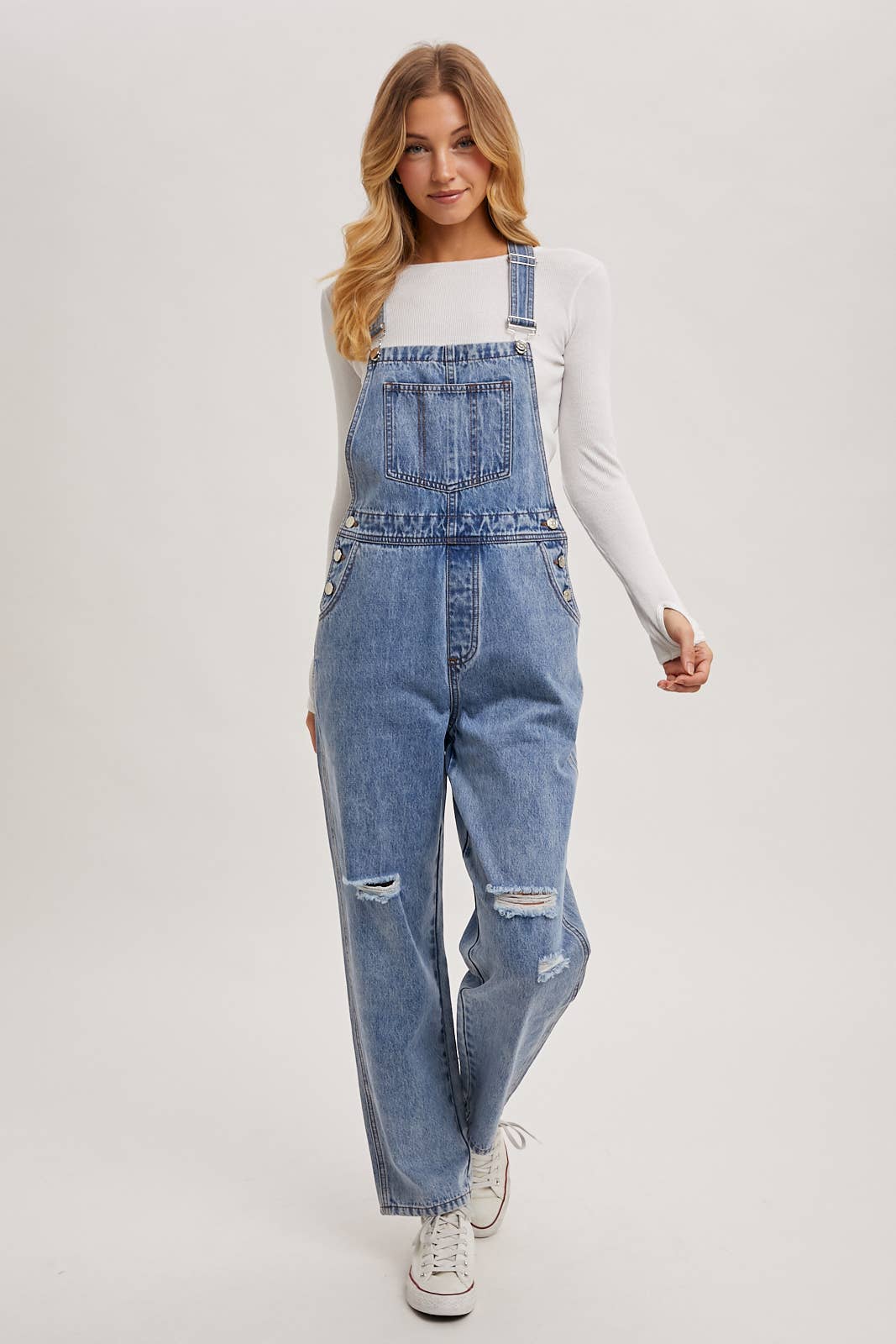 SKIPPER DENIM OVERALLS