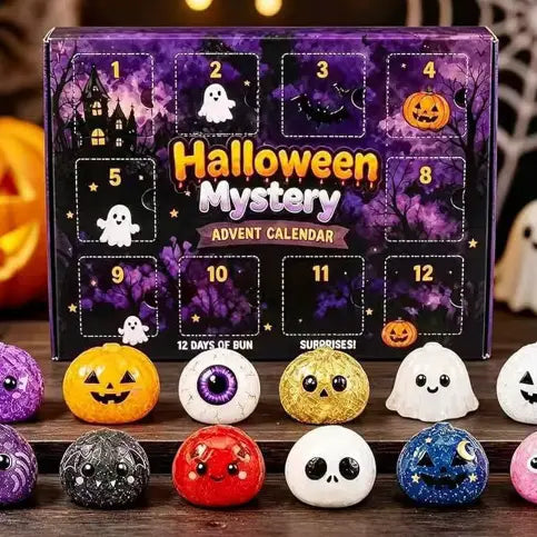 Halloween Bun Advent Calendar