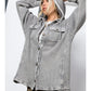 WAFFLE KNIT SHACKET
