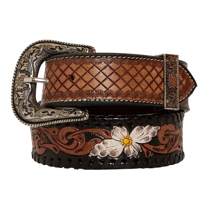CHECKERED BROWN BELT