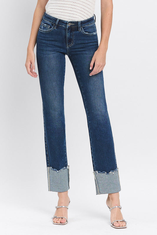 VERVET CUFFED DENIM