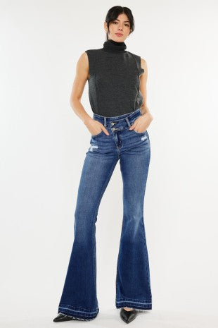 CROSS OVER BOOTCUT JEANS