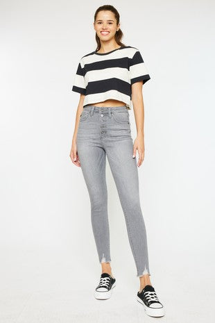 HIGH RISE SKINNY JEAN