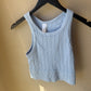 NIKKI TEXTURED CROP TANKS